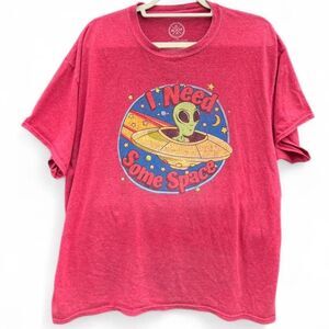 Unbranded Men's Red and Pink T-shirt